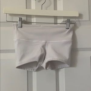 White lulu lemon spandex